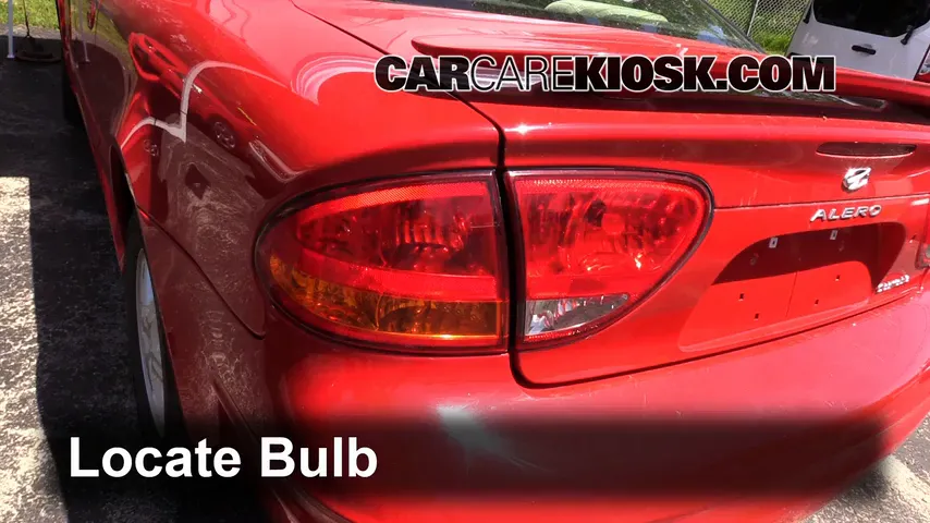 2003 Oldsmobile Alero GL 2.2L 4 Cyl. Coupe (2 Door) Lights Turn Signal - Rear (replace bulb)